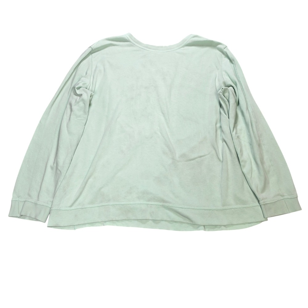 Nike Yoga Therma-FIT Sweatshirt Mens Size XXL Seafoam Green Crewneck Long Sleeve